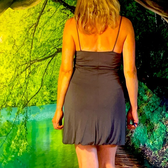Comfy grey mini dress in medium - Picture 2 of 3